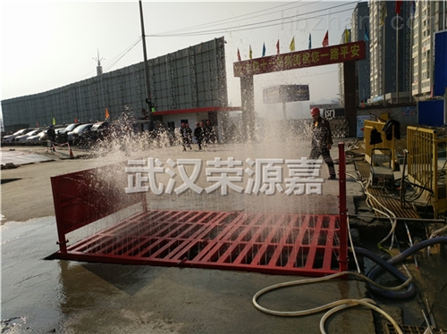 工程施工车自动洗车机清洗车底泥土