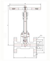 DJ41Y-160P低溫高壓截止閥