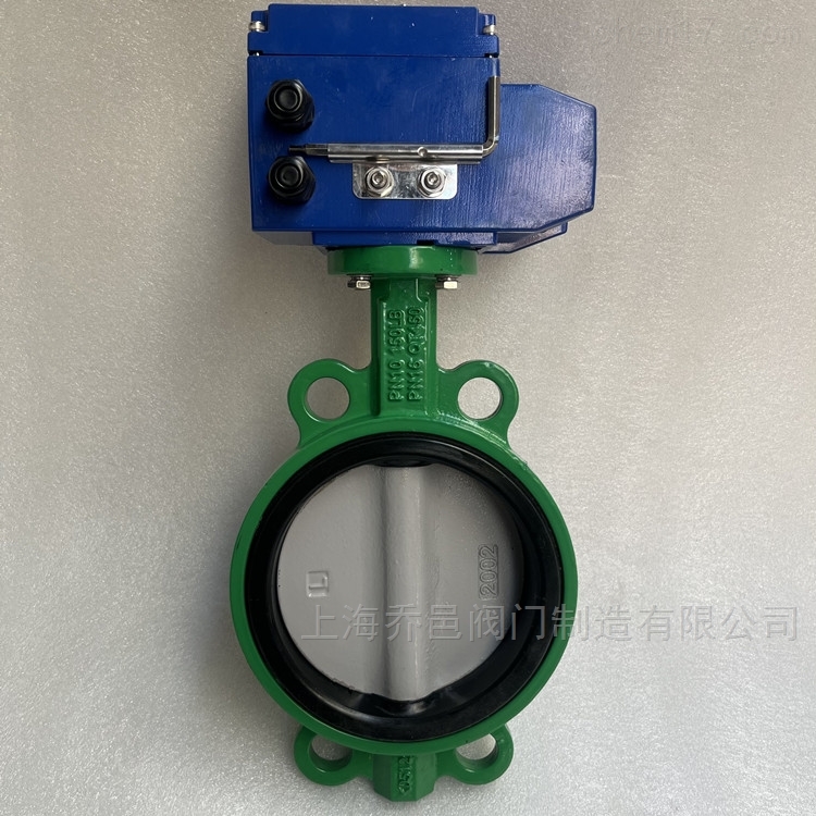 电动球墨铸铁覆尼龙板蝶阀 电动球墨铸铁覆尼龙板蝶阀