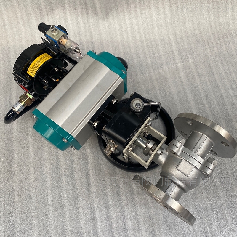 单作用防爆气动不锈钢O型切断阀 单作用防爆气动不锈钢O型切断阀