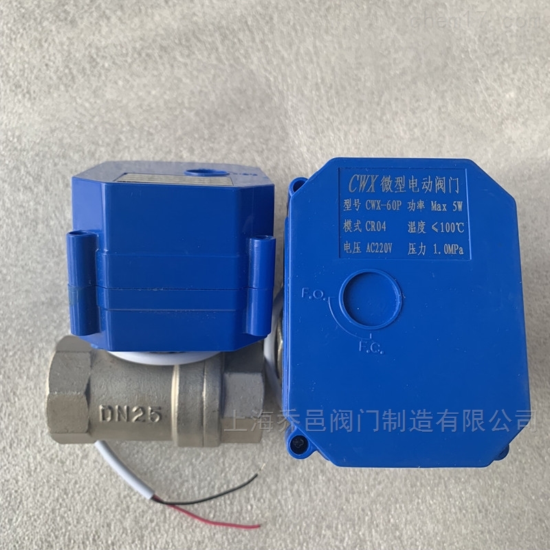 CWX-60P微型电动阀门